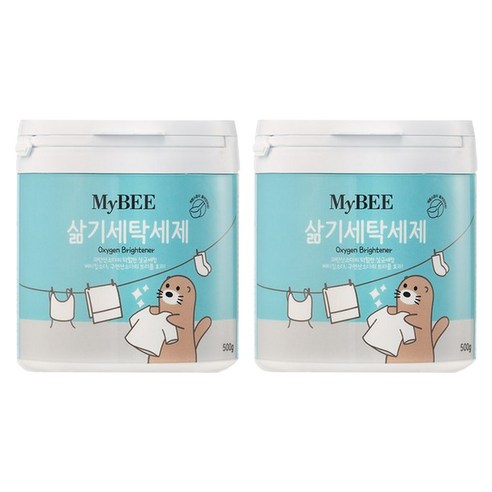 삶기세탁세제 500g 2개, (500g)x2개