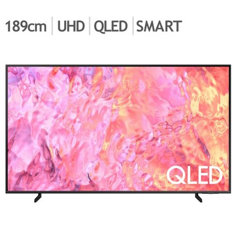 삼성 QLED TV KQ75QC68AFXKR 189cm (75), 스탠드형