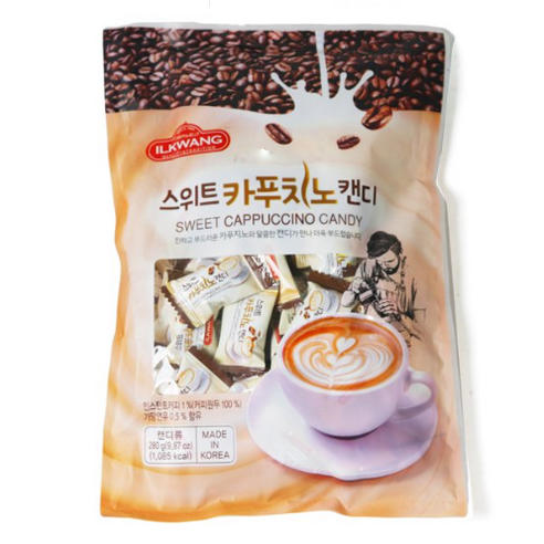 일광제과 스위트카푸치노캔디, 280g, 1개
