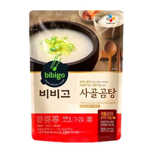 비비고 사골곰탕 500G, 6개