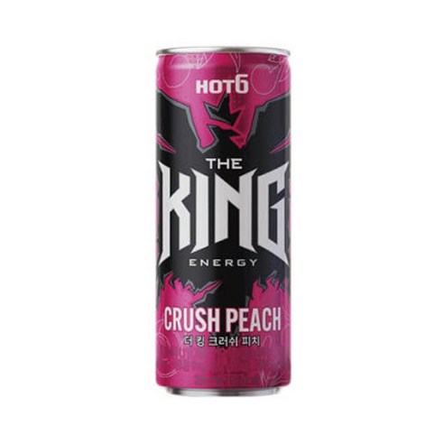 핫식스 더킹 크러쉬피치 355ml