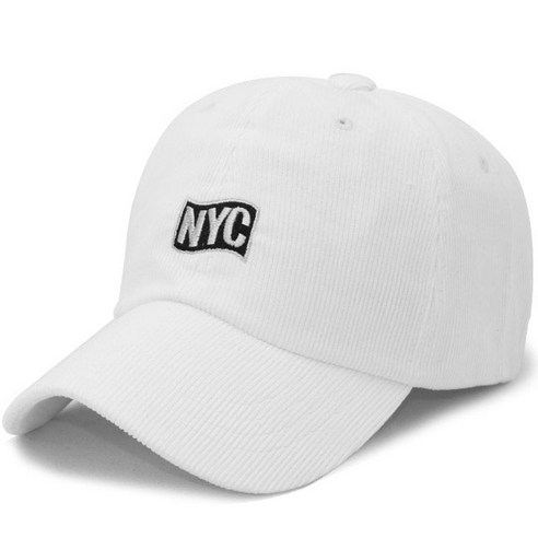 베이직엠 남여공용 볼캡 골덴 NYC