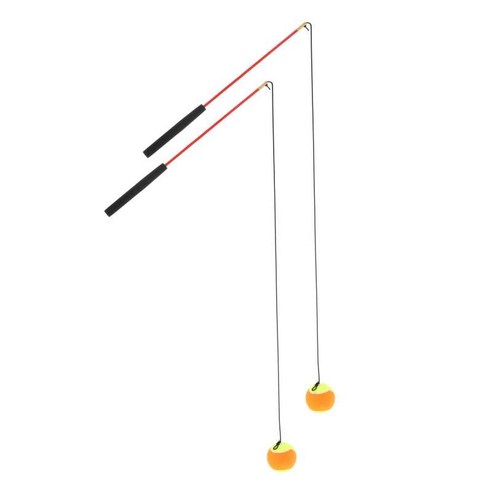 중년 및 노인을 위한 피트니스 볼 운동 기구 FAT 굽기 게임, 45cm, 고무, 레드로드