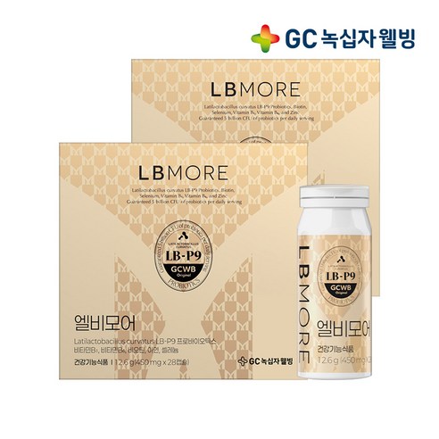 GC녹십자웰빙 엘비모어 모발유산균