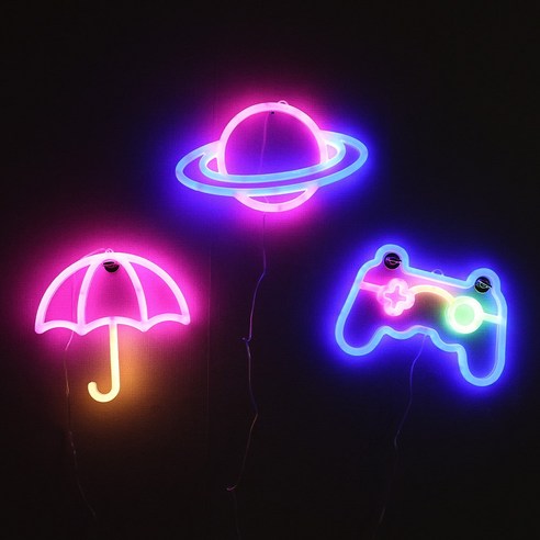 감성을 깨우는 빛, HK.sell 네온 라이트로 특별한 공간을 완성하세요.