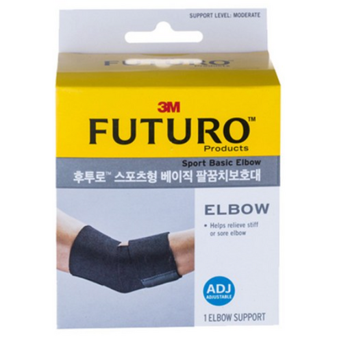 3M 후투로 스포츠형 베이직 팔꿈치보호대, 6개