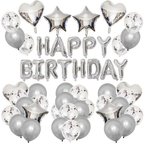 파티복닷컴 생일파티 풍선세트 PT069, 3번