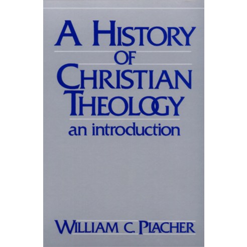 (영문도서) History of Christian Theology: An Introduction Paperback, Westminster John Knox Press, English, 9780664244965