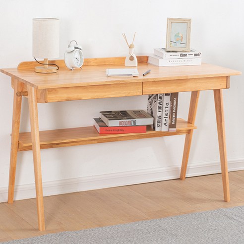 [OKㅣ강추] [청이스토어]원목 사무용 테이블 1인용책상 우드 다용도 컴퓨터 책상 [OKNOWㅣ추천상품]