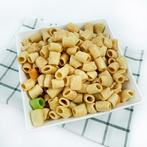 건강하고 맛있는 마카로니 뻥튀기