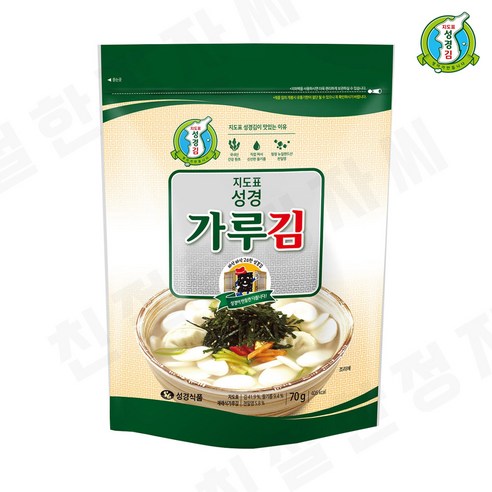 [31마켓] 성경김 재래식 가루김 70g, 1개, 단품