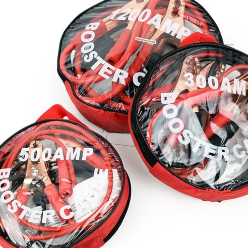 차량 배터리 점프선 차량배터리점프스타터, 500AMP