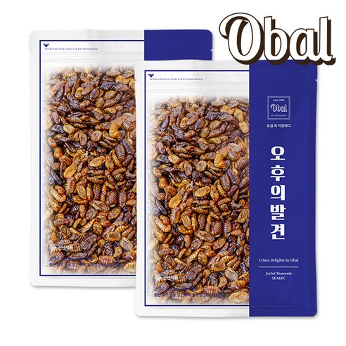 [오발] 냉동번데기2Kg (1Kg X2팩), 1kg, 2개