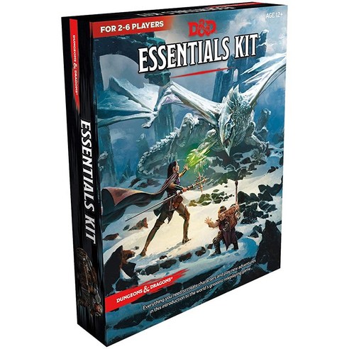 D&D Essentials Kit (Dungeons & Dragons Intro Adventure Set) Age Range:12 Years Up