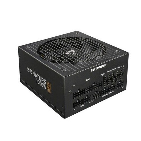 AONE 시그니처 1000W 80PLUS BRONZE 풀모듈러 전원장치: 뛰어난 효율성, 안정성, 맞춤형 케이블 관리