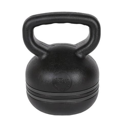 아리프 라인 케틀벨, 블랙, 18kg, 1개