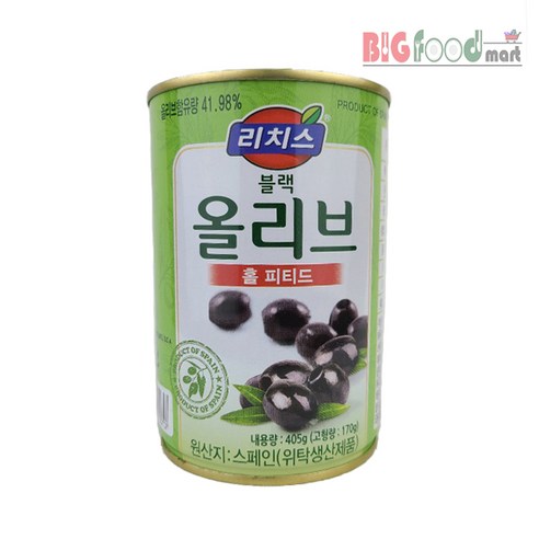 동서 리치스 블랙올리브 홀 405g, 1개