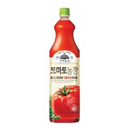 웅진 가야농장 토마토농장 1.5L 1개, 가야 정성담은 토마토 1L