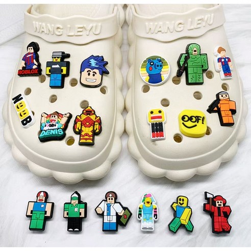 로블럭스 마인크래프트 파츠로 우리 아이 실내화를 특별하게!