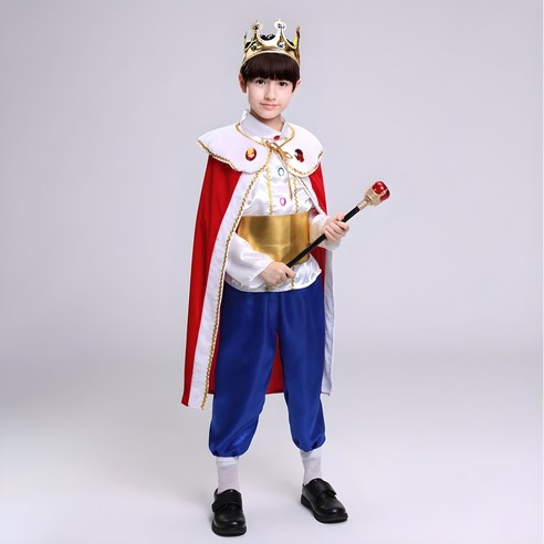 키즈브릭스 남아 왕자님 코스튬 풀착장 세트 구성