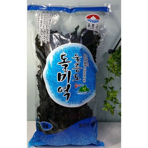 울릉도 자연산 돌미역 2올, 200g(대략), 1개 거제돌미역