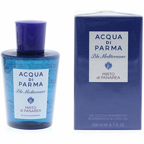 Acqua Di Parma Blu Mediterraneo Mirto Panerea 리제너레이팅 샤워 젤 200ml, 1개