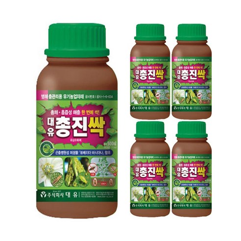총진싹 액제, 500ml, 5개