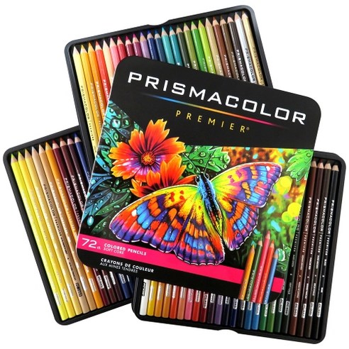 프리즈마 유성색연필 72색세트 미술 작품에 생명을 불어넣는 최고의 도구