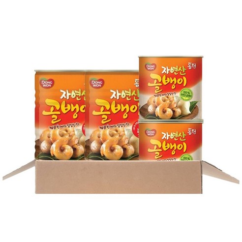 동원 골뱅이 400g 2개 + 230g 2개