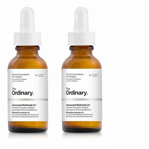 미국발송 The Ordinary Granactive 레티놀 2% 에멀전 (이전 고급 레티노이드 2%) 30ml (2팩), 1개