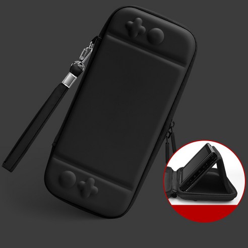닌텐도 스위치 휴대용 케이스 SWITCH OLED 파우치케이스 닌텐도 스위치전용 게임기 수납 가방 NS 보호 케이스 수납 가방, I-SWITCH-거치대 포함