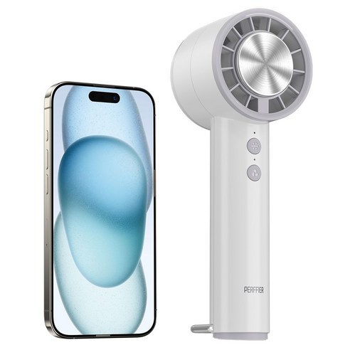 내 손안의 오아시스, 퍼피어 휴대용 냉각 선풍기로 찜통 더위 탈출!