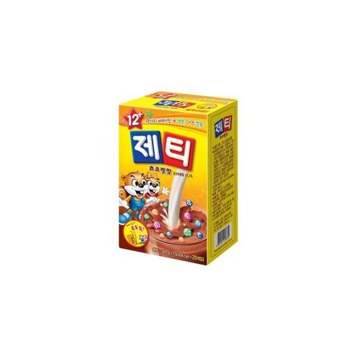 제티 초코 20T-초콜릿맛 우유 분말 가정용 초코라떼