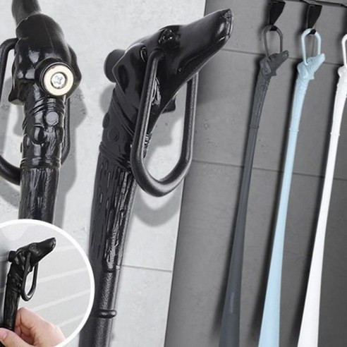 롱하운드 자석 구두헤라 745 구두주걱 자석부착식, 블랙 칸토구두주걱