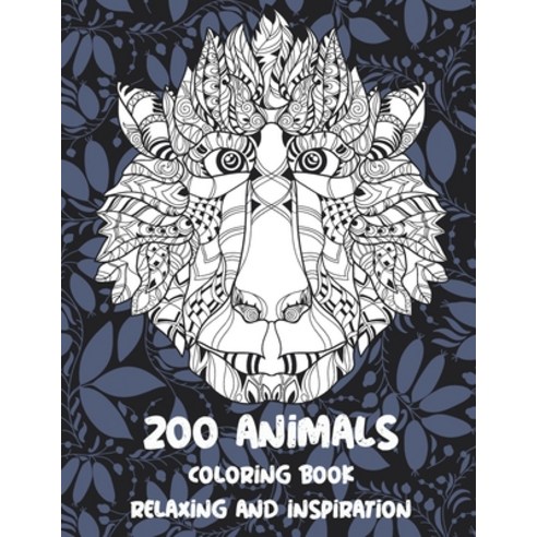Zoo Animals - Coloring Book - Relaxing and Inspiration Paperback, Independently Published, English, 9798715616845