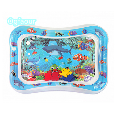 반려동물을 위한 시원하고 즐거운 여름 휴식처: Ogfaour 유튜브 고양이 물침대 플레이 워터매트