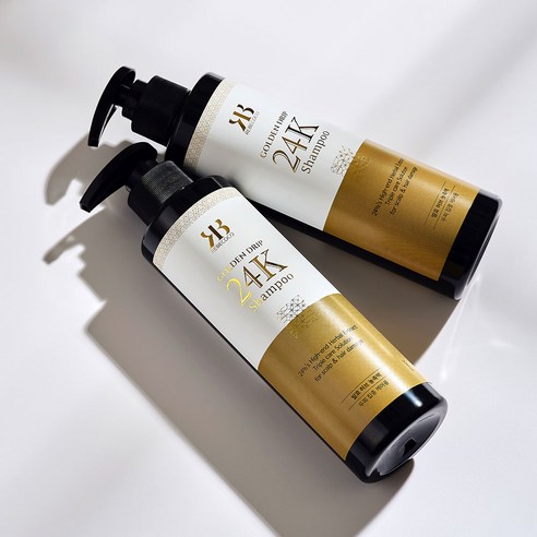 레베코코 골든드립 24K 탈모증상 완화 두피 샴푸, 2개, 330ml