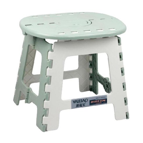 접는 단계 의자 및 성인을 위한 경량 플라스틱 단계 사다리 주방 욕실 야외용 비 접는 의자, 다색, Green_27x25x27cm