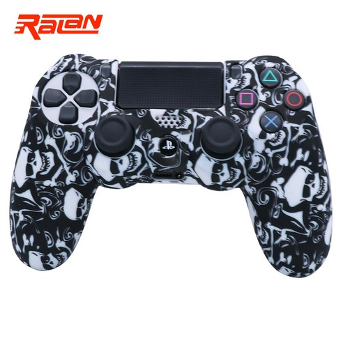 PS5 PS4 듀얼센스 실리콘 가정용 콘솔 게임기 케이스 듀얼쇼크 dualshok 4 dualsense 실리콘 보호, ps4t 03, 1개