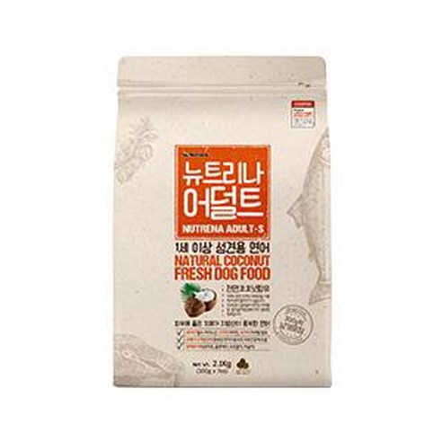 뉴트리나 어덜트 연어 2.1kg 4팩/무료배송, 4개, 없음