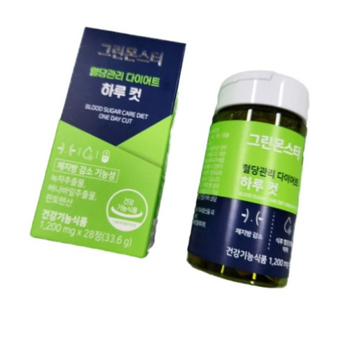 그린몬스터 혈당관리 다이어트 하루컷 33.6g, 56정, 1개