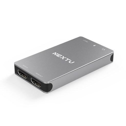 NEXTU NEXT-7324HVC-4K UHD FHD HDMI 캡처보드 4Kx2K 녹화1080p 60Hz USB-C 3.0