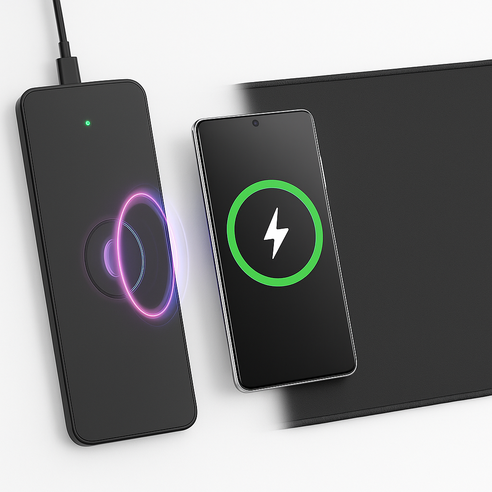 무선 충전으로 게임 몰입도를 높이다: 하마다 게이밍 마우스 장패드