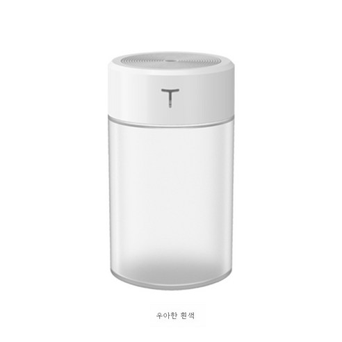 DFMEI 신제품 USB 음소거 대백가습기 아이디어 휴대용 안개량 미니 테이블 가습기, usb-잭, 빅화이트360ML-엘레강스화이트