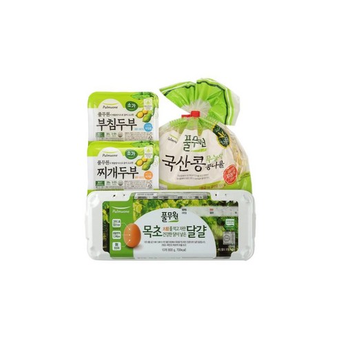 풀무원 실속식재료 두콩달 (두부 콩나물 달걀) [콩이다른] [부드러운], 2개, 2개