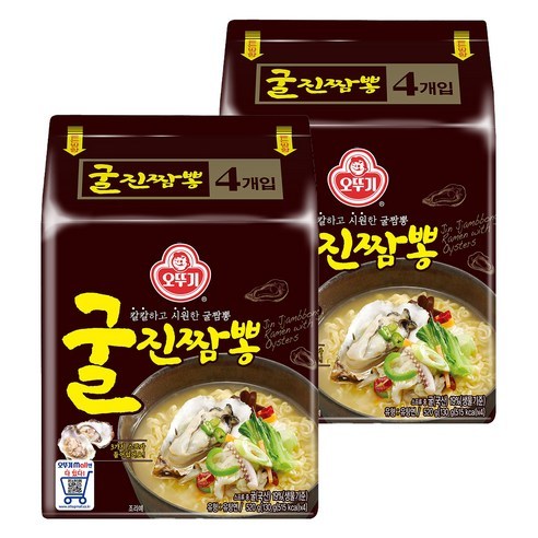 오뚜기 굴진짬뽕 라면 130g, 24개