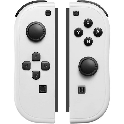 sunlink 조이콘 닌텐드 스위치 컨트롤러 NS Nintend 게임패드 마네트 조이콘용 웨이크업 기능 무선 지원, 1개, White