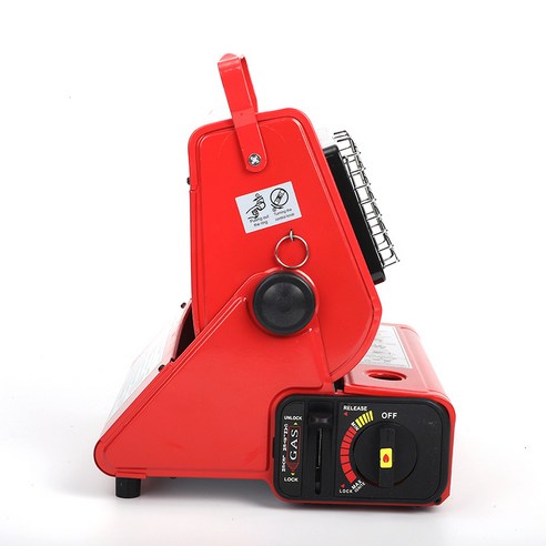 따뜻한 겨울 캠핑을 위한 휴대용 다기능 가스 히터 난로