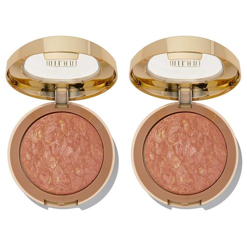 밀라니 베이크드 파우더 블러쉬 3.5g, Rose D'' Oro, 2개