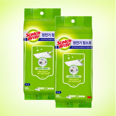 [OKㅣ강추] 스카치브라이트 정전기 청소포로 집안 관리 간편하게! [OKNOWㅣ추천상품]